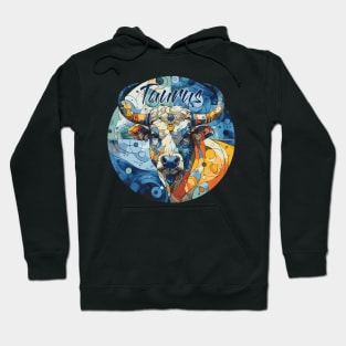 Taurus Zodiac Star Sign Astrology Hoodie